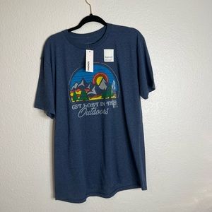 NWT Sonoma Outdoors Camping Graphic T-Shirt